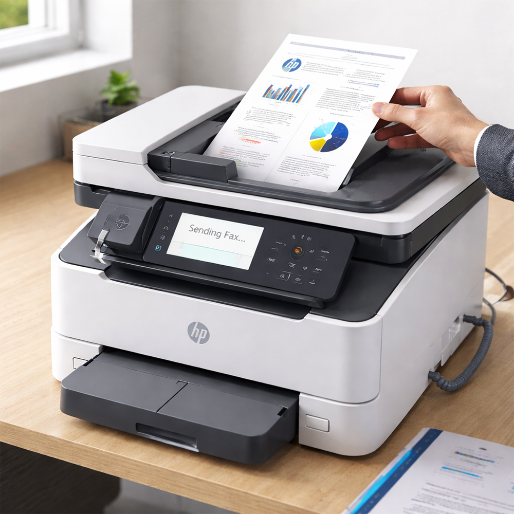 راهنمای جامع استفاده از فکس با پرینترهای چندکاره (HP، Canon، Brother)